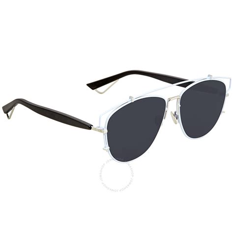 Dior Round Ladies Sunglasses Blue UM